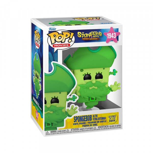 Funko POP! Spongebob Movie: SpongeBob as the Flying Dutchman (1943) (Glows in the Dark)